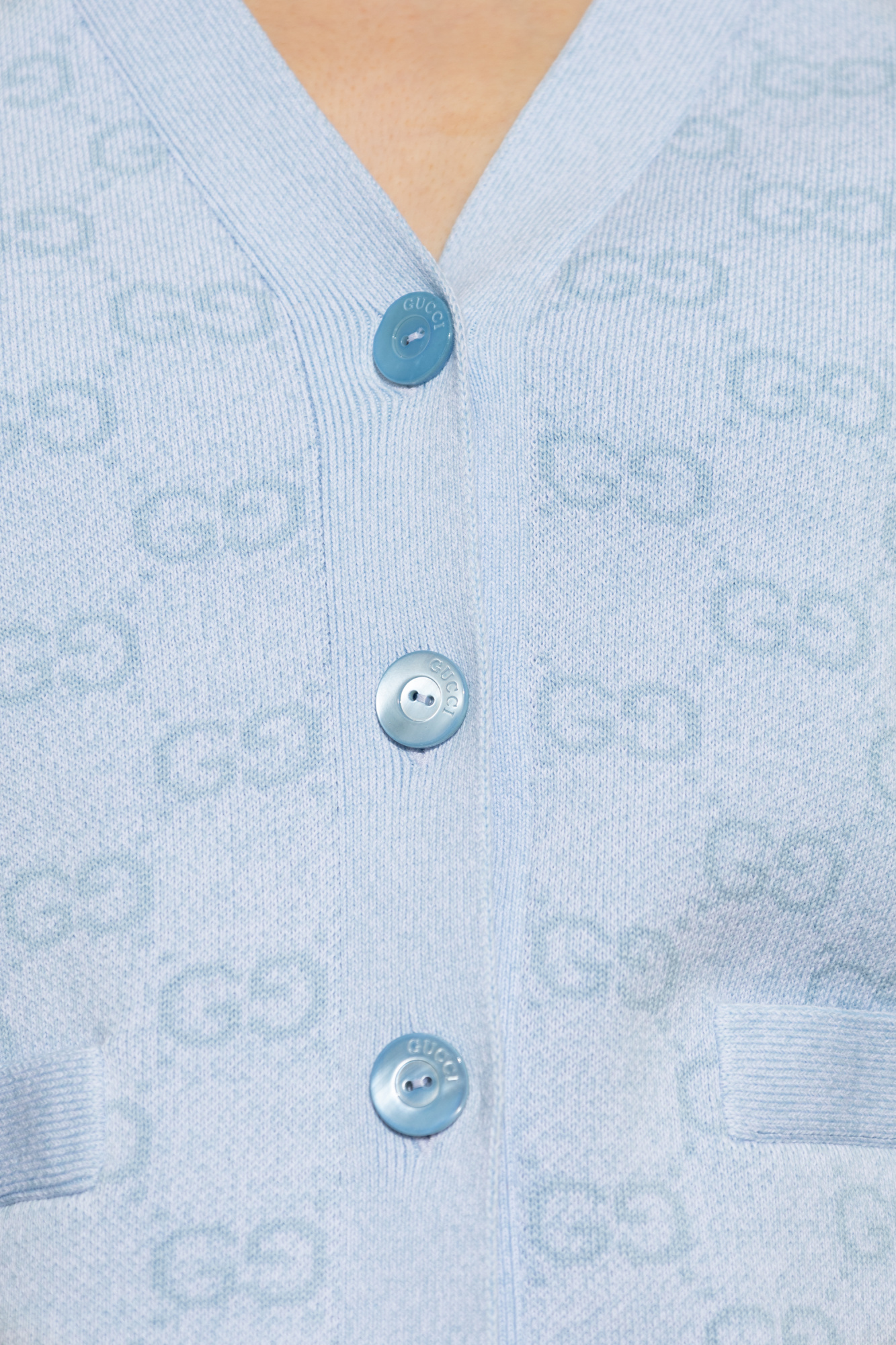 Gucci Cardigan with GG pattern | Women's | Vitkac